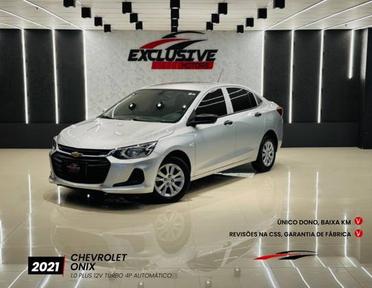 CHEVROLET ONIX 1.0 TURBO FLEX PLUS AUTOMÁTICO CHEVROLET ONIX 1.0 TURBO FLEX PLUS AUTOMÁTICO